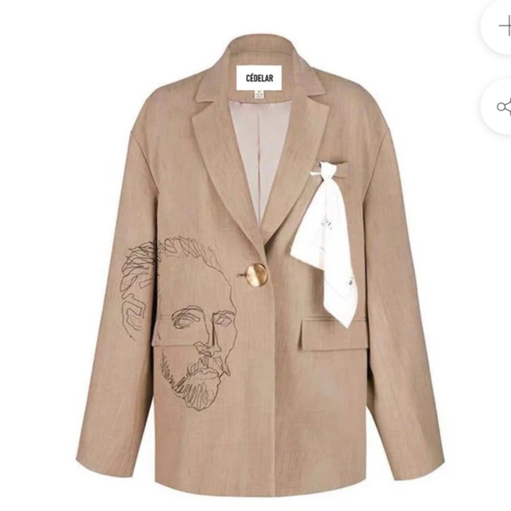 Cédelar Matilda Abstract Blazer Jacket - Picture 4 of 4